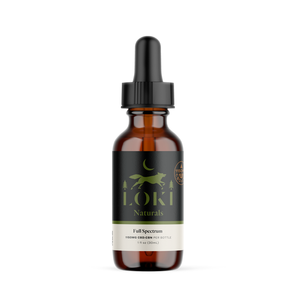 Loki Naturals 1150mg CBD:CBN Full Spectrum Loki The Wolfdog Loki Naturals 1150mg CBD:CBN Full Spectrum Loki The Wolfdog
