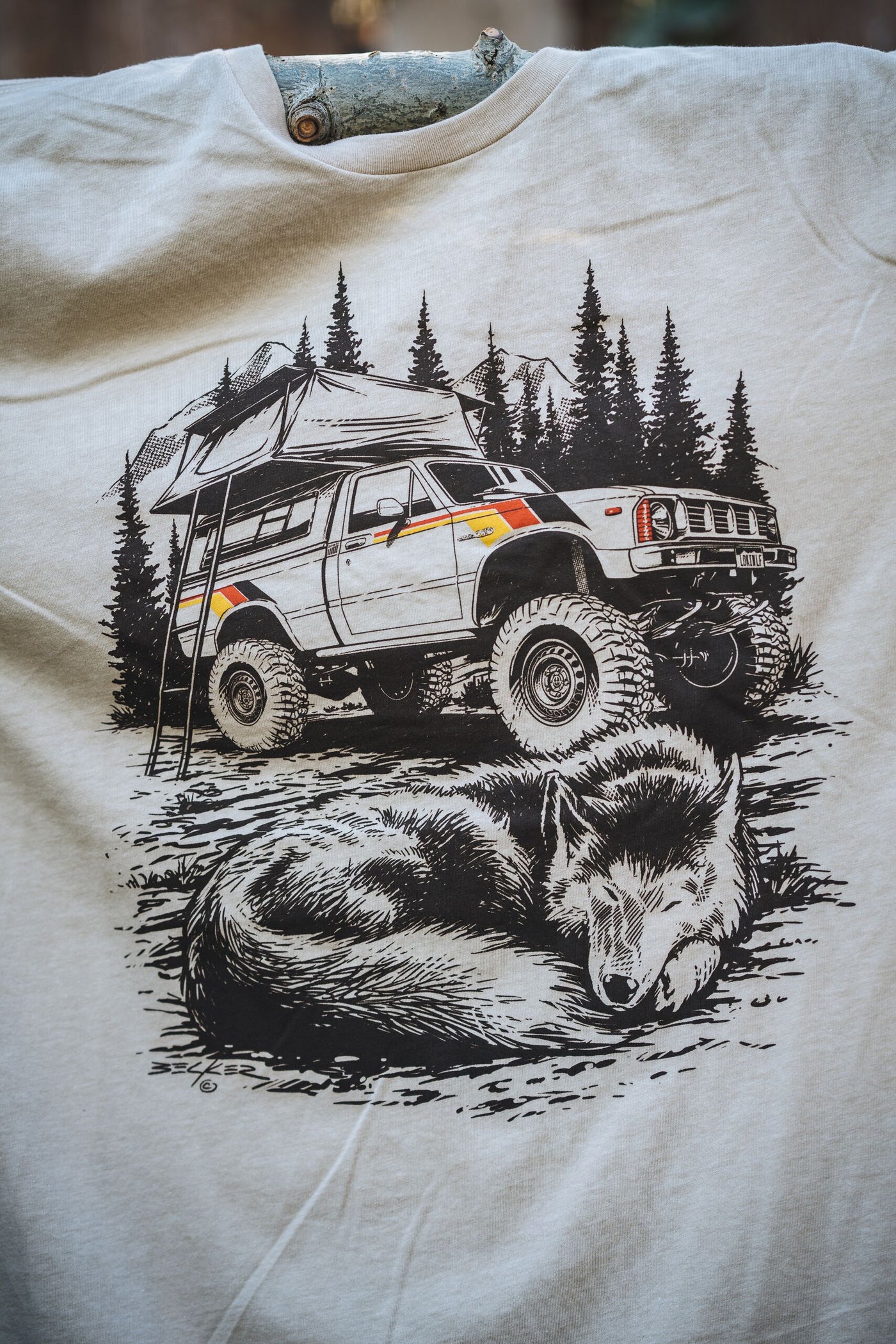 Camping in the 80's Tee